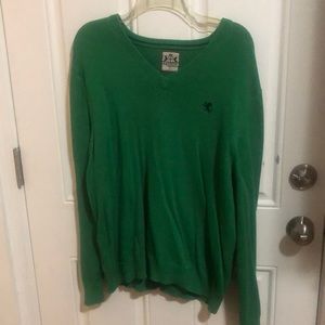 Green express sweater